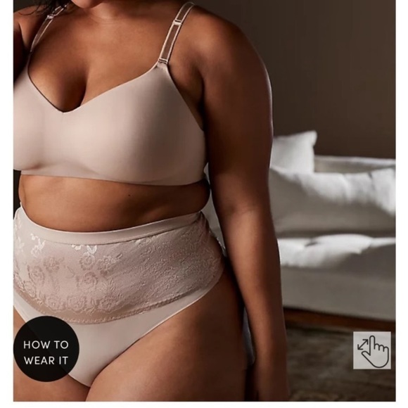 Torrid NWT Wire Free Lightly Lined Everyday Bra 44G Neutral Tan Nude Lingerie - Picture 14 of 16